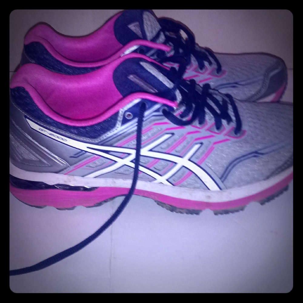 Womans Asics shoes.